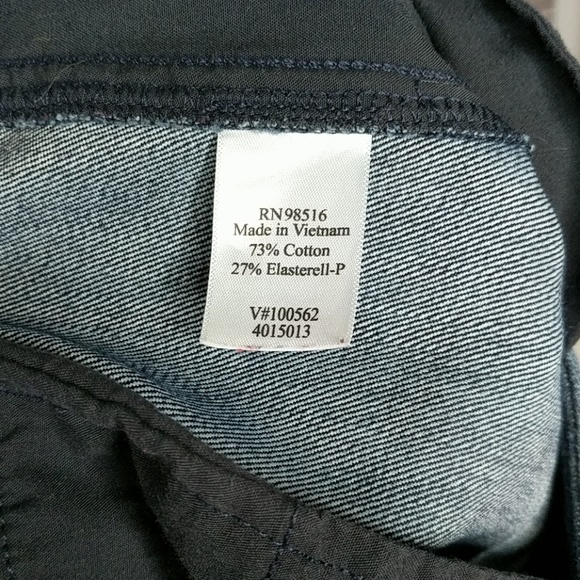 Coldwater Creek Dark Wash Pants Denim Size 10 - Picture 5 of 7